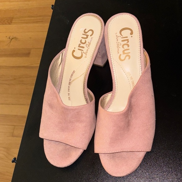 Circus by Sam Edelman Blush Pink Mules Size 8 - Picture 2 of 9